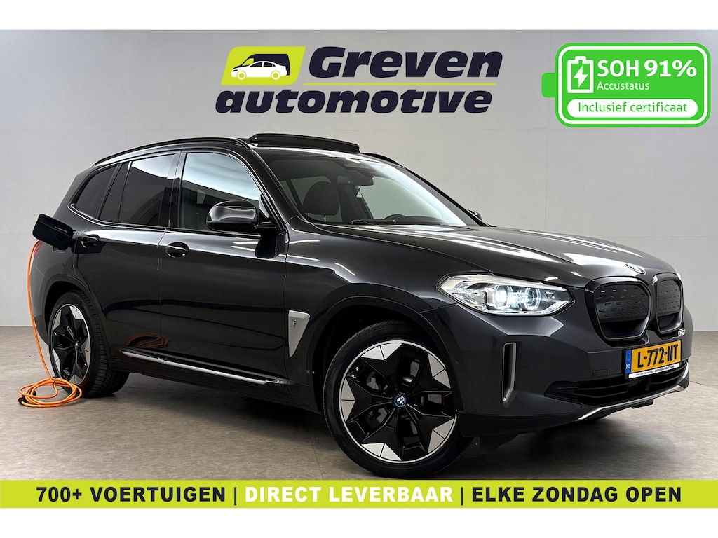 BMW iX3 Executive 80 kWh | Snelladen | SOH 91% | Pano | Camera | Virtual | Memory | Sfeer | Carplay