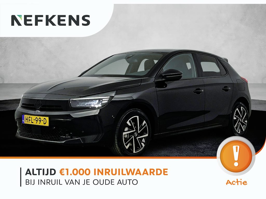 Opel Corsa 110pk Hybrid GS Automaat | Camera | Carplay | Navigatie | Parkeersensoren V+A | Achterspoiler