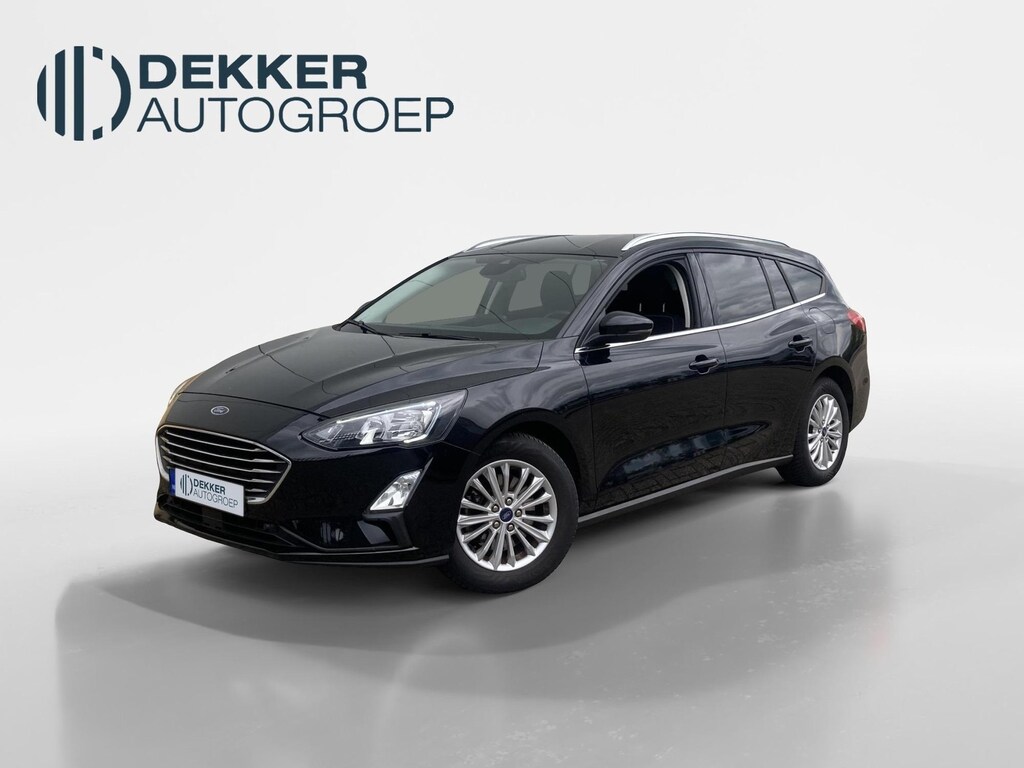 Ford Focus 1.0 EcoBoost Hybrid 125 pk Titanium X Wagon Navigatie - Apple Carplay/ Android Auto - Camera - Draadloos opladen telefoon - Elektrische achterklep