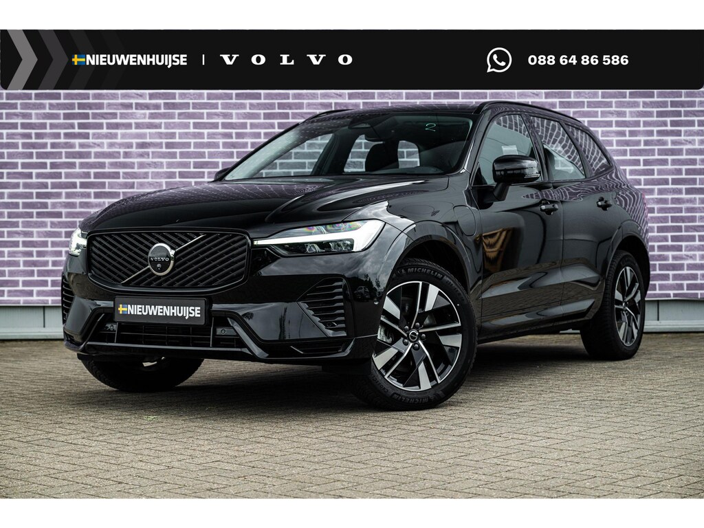 Volvo XC60 2.0 T6 Plug-in hybrid AWD Plus Dark | Facelift | Head-Up | Panoramadak | Trekhaak | 360 Camera | All-Season Banden | Google | Stoel en Stuurverwarming |