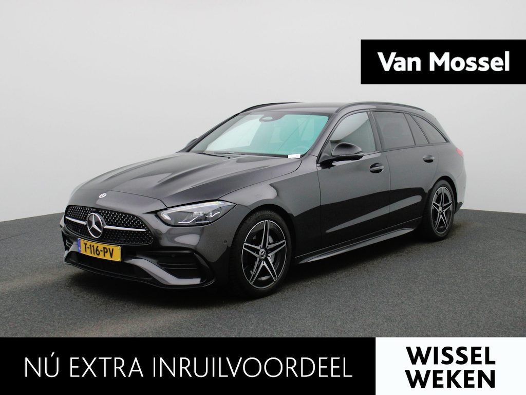 Mercedes-Benz C-klasse Estate 180 AMG Line | ACHTERUITRIJCAMERA | ELEKTRISCHE KOFFERKLEP | APPLE CARPLAY - ANDROID AUTO | STOELVERWARMING | MEMORY SEATS |