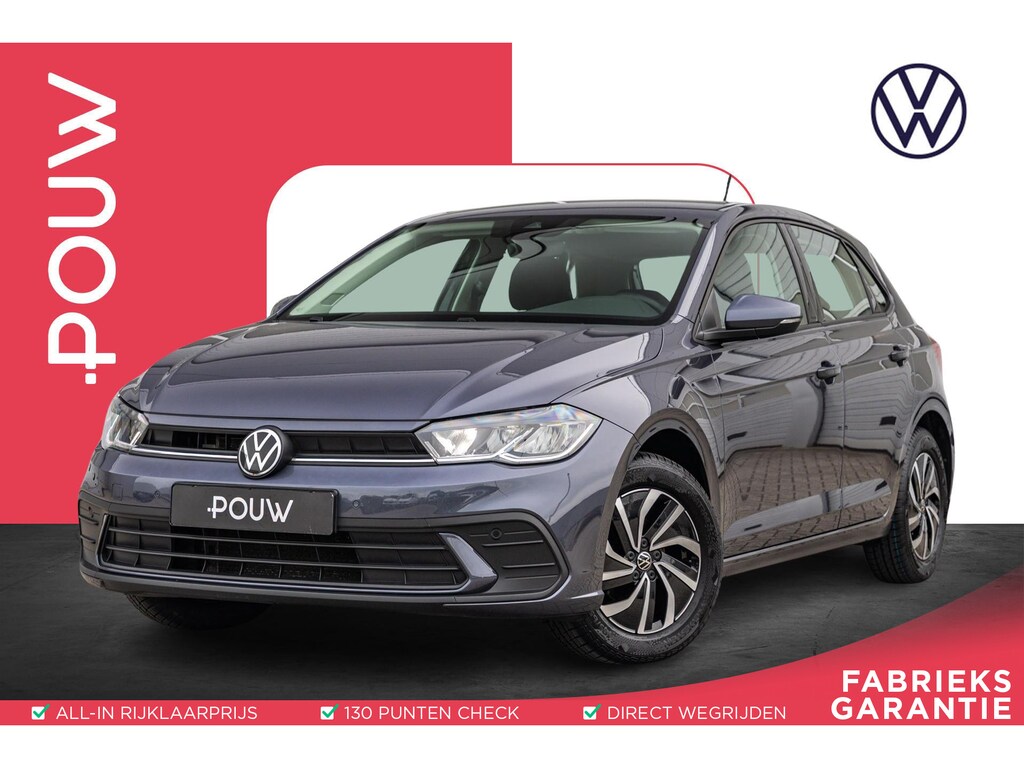 Volkswagen Polo 1.0 TSI 95pk Life | App Connect | Parkeersensoren | LED Verlichting | Adaptieve Cruise