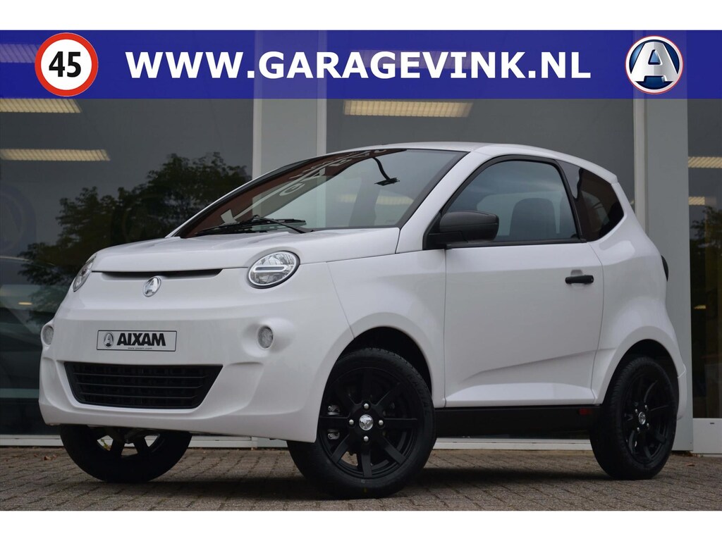 AIXAM City S10 easy Access 100% ELEKTRISCHE Brommobiel MET kreukelzone + kooiconstructie