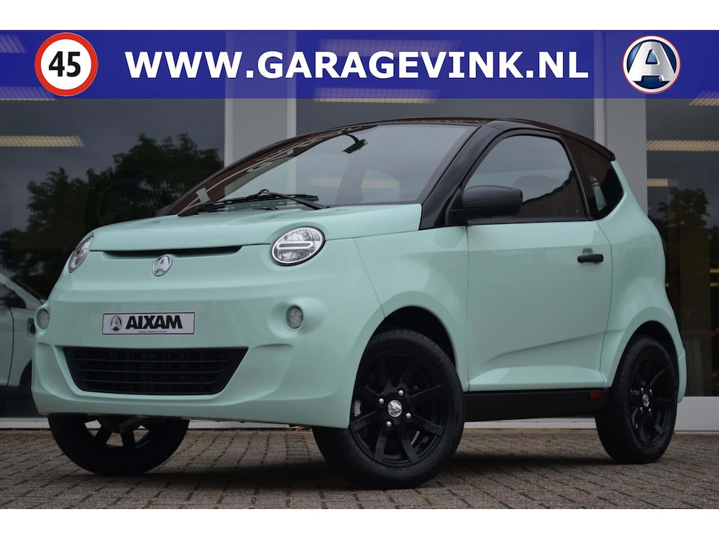AIXAM City S10 easy Chic 100% ELEKTRISCHE Brommobiel MET kreukelzone + kooiconstructie