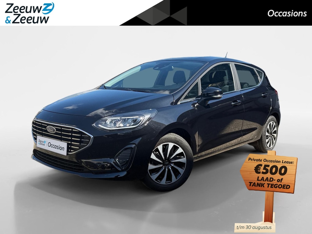 Ford Fiesta 1.0 EcoBoost Hybrid Titanium | Winter Pakket | Apple Carplay & Android Auto | Parkeersensoren achter | Climate Control |
