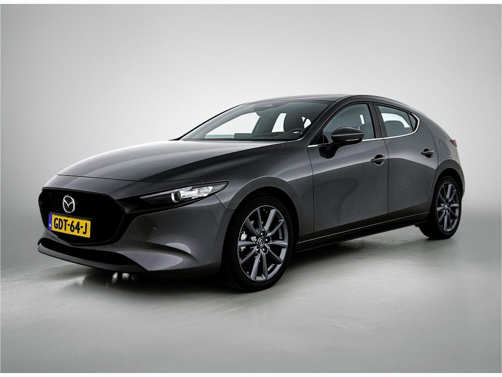 Mazda 3 2.0 e-SkyActiv-G M Hybrid 122 Exclusive-line Automaat | RIJKLAAR INCLUSIEF AFLEVERPAKKET TWV 799,- | Camera | Adaptieve Cruise Control gratis-afleverpakket
