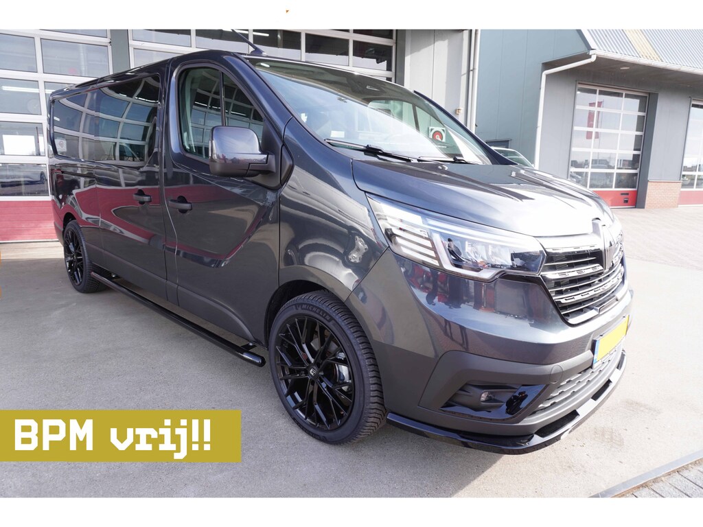 Renault Trafic 2.0 Blue dCi 130PK T29 L2H1 Advance Dubbelcabine Blackout pakket Airco | Cruise | Camera |Trekhaak | Apple CP- Android auto | 20"LM velgen