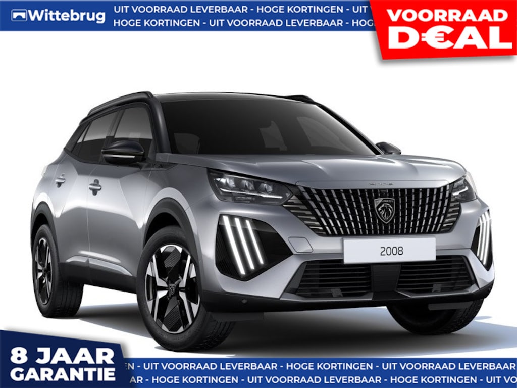 Peugeot 2008 1.2 Hybrid 145 GT DIRECT RIJDEN - RIJKLAAR - ALCANTARA - 8 JAAR GARANTIE