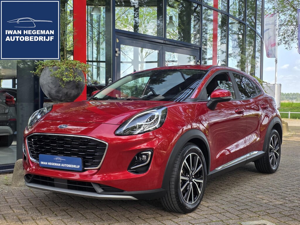 Ford Puma 1.0 EcoBoost Hybrid Titanium X | Navigatie | Cruise Control | Stoel + Voorruit + Stuurverwarming | Licht metalen velgen