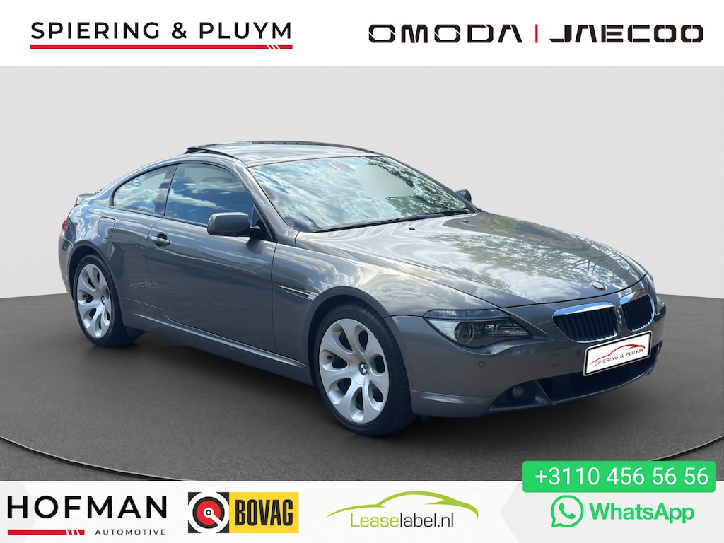 BMW 6-Serie 630i High Executive | Youngtimer | Automaat | Pano