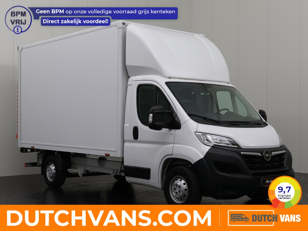 Opel Movano Bakwagen+Laadklep | Trekhaak !! | Dakspoiler | Camera | Airco | Cruise | Betimmering | 3-Zits