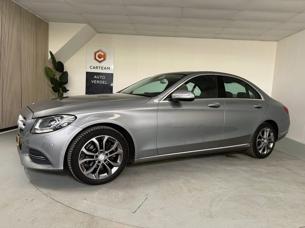 Mercedes-Benz C-klasse 180 Prestige Airco, Automaat, LMV, Navigatie, Half leder