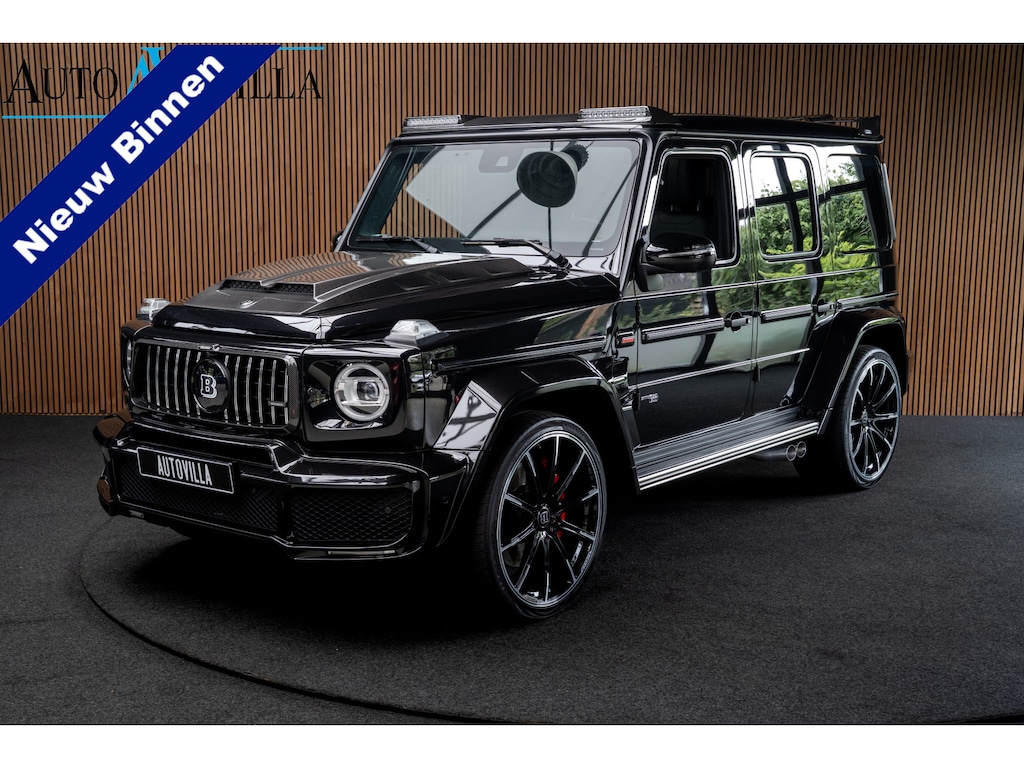 Mercedes-Benz G-klasse 63 BRABUS 800 Burmester Carbon 360 Camera Distronic + Navi Camera PTS Ambient LM velgen