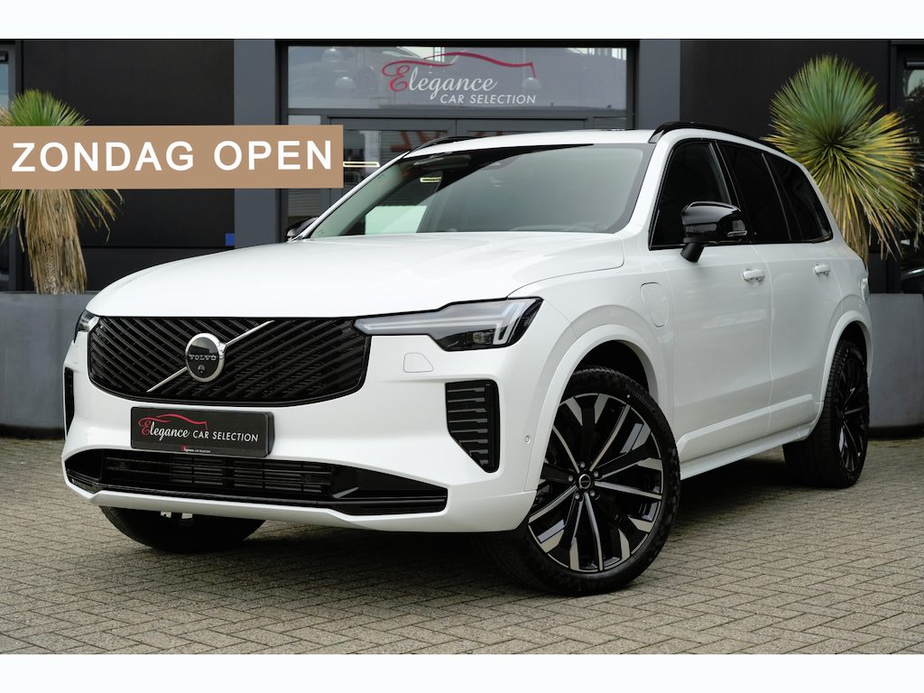 Volvo XC90 2.0 T8 Plug-in Hybrid AWD Plus Dark | 455 PK | Panoramadak | Bowers & Wilkins | Luchtvering | 360° camera Volvo XC90 2.0 T8 Plug-in Hybrid AWD Plus Dark met 2.0 viercilinder plug-in hybride aandrijflijn en 455 PK, voorzien van elektrisch panoramadak, Bowers & Wilkins premium audiosysteem, luchtve