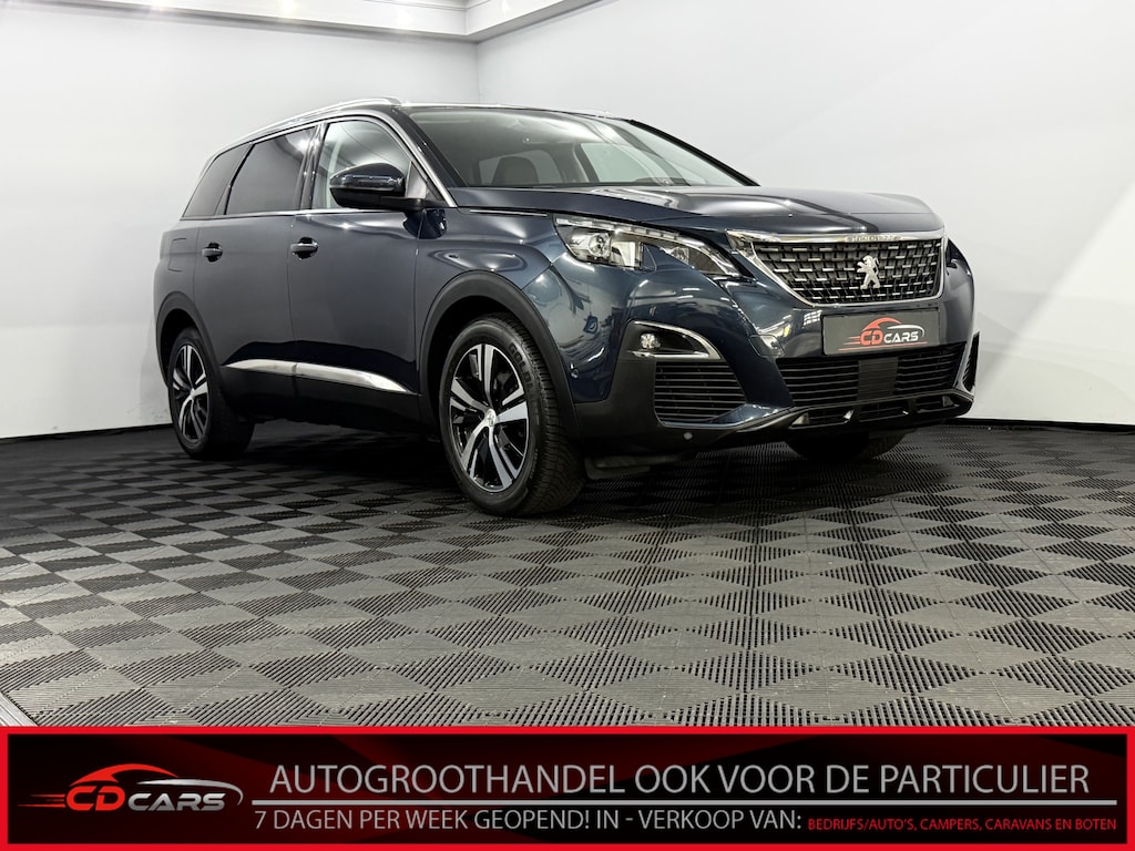 Peugeot 5008 1.2 PureTech Allure 7P Camera, Navi, Half leder, Virtual desk, Apple carplay, Stoelverwarming, Sport stand, Lichtmetalen velgen .