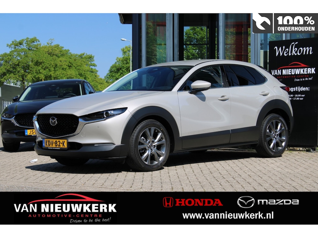 Mazda CX-30 E-Skyactiv X 186pk M Hybrid Exclusive-Line | CarPlay/Android | HUD | Keyless | A Camera | A CruiseControl |