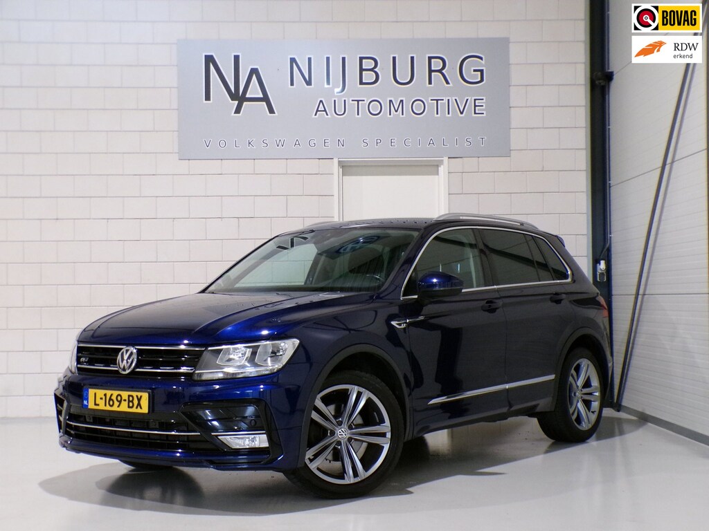 Volkswagen Tiguan 1.4 TSI ACT 150PK R-Line Connected Series Trekhaak Apple-Carplay Virtual-cockpit Adaptive-cruise Navigatie