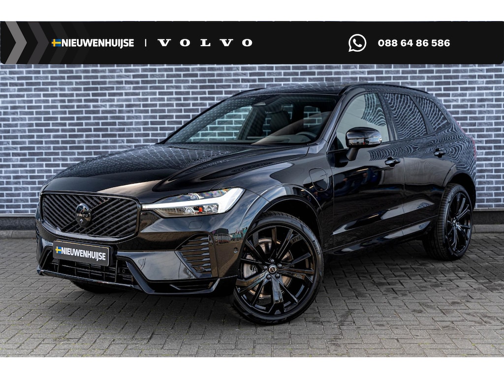 Volvo XC60 T6 Plug-in Hybrid AWD Plus Black Edition | PHEV | Panoramadak | Head-up Display | 360 Graden Camera | Trekhaak | Elektrisch Verstelbare Voorstoelen | Harman Kardon Audio | Keyless Entry | Elektrische Achterklep | Sportstoelen
