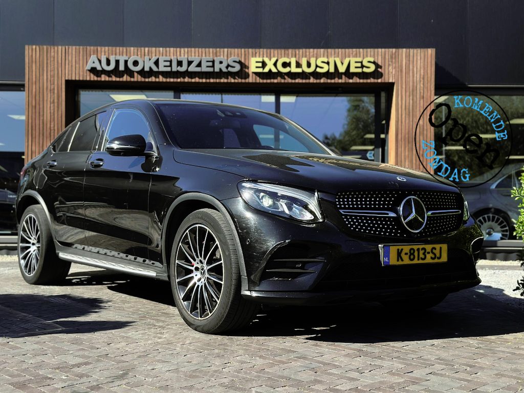 Mercedes-Benz GLC Coupe 250 4MATIC Premium Plus AMG Schuifdak Burmester 360Cam Stoelverw.