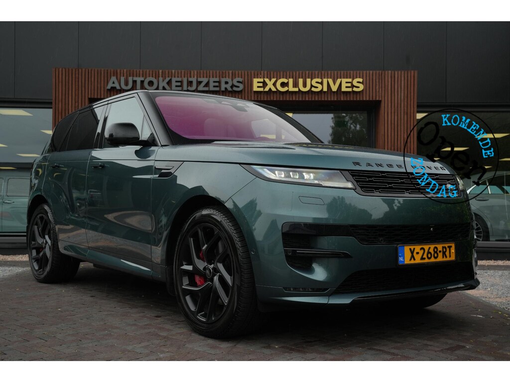 Land Rover Range Rover Sport 3.0 P510e First Edition Panoramadak Massage Meridian HeadUp Ambient 22''LM