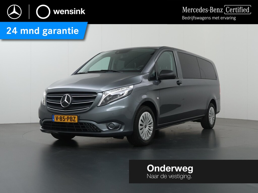 Mercedes-Benz Vito 119 CDI | AUT. | XL L3 | Dubbele Cabine | LED KOPLAMPEN | 5-ZITS | CRUISE CONTROL | NAVIGATIE | PARKEERCAMERA | AIRCO | CERTIFIED