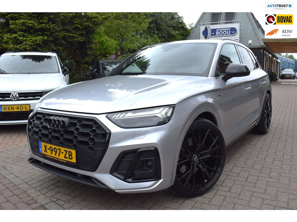 Audi Q5 55 TFSI e S edition S-LINE PANODAK/LUCHTVERING/ADAP CRUISE/MATRIX LED/NAVI/CAMERA/PDC V+A/STOEL EN STUUR VERW/SFEERVERL