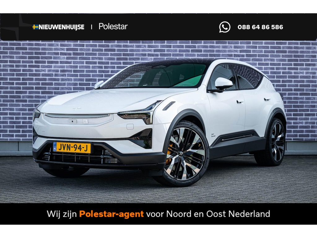 Polestar 3 Long Range Dual Motor AWD 111 kWh Performance | Pilot | Plus | Trekhaak | HD LED Koplampen | Nappaleder | Stoelmassage | Stoelventilatie | Head-up Display | 360 Graden Camera | Lichtmetalen Velgen 22 inch | Panoramadak | Elektrisch Verstelbare Voorstoelen en Stuur