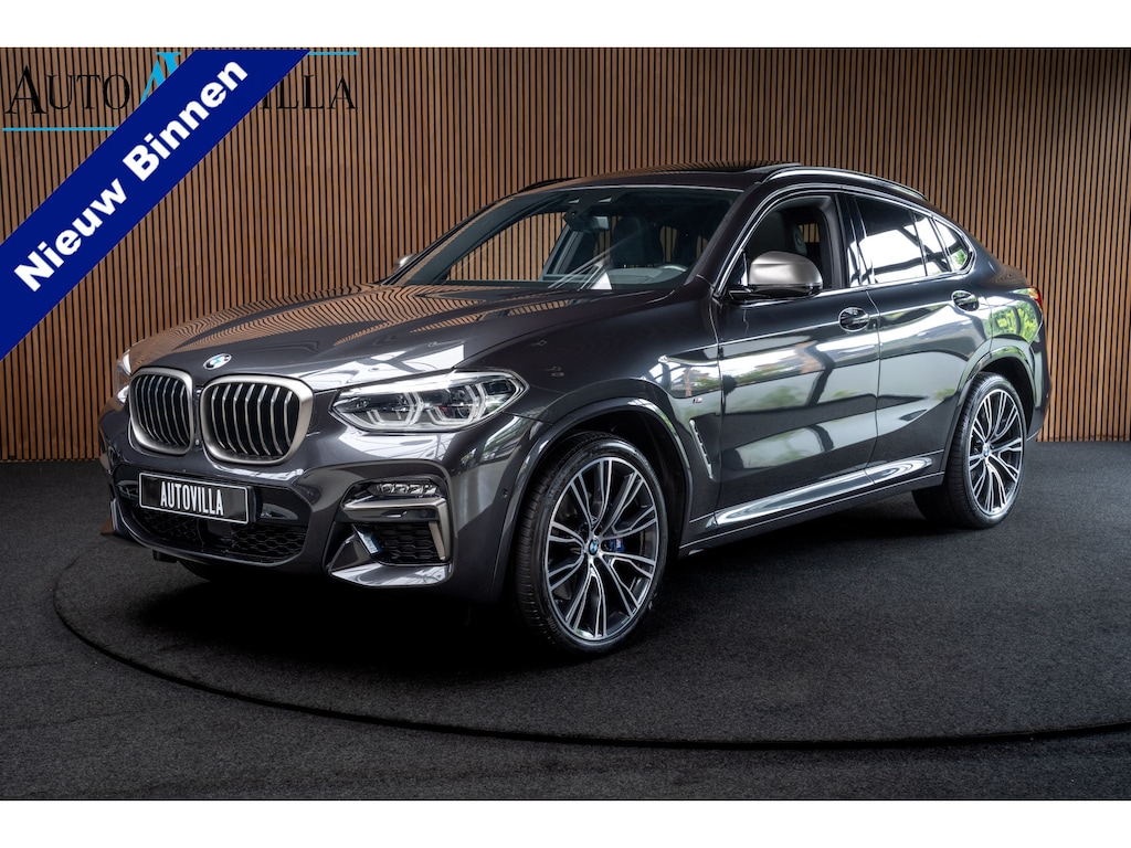 BMW X4 M40i NL auto NAP HUD Panodak 360° Harman K Keyless Entry & Go Elektr. uitklapbare trekhaak Memory seats Climate 21 inch LM