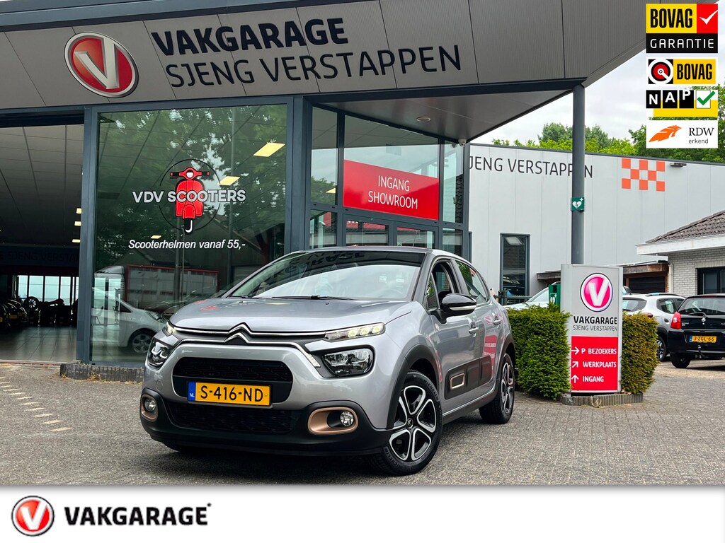 Citroën C3 1.2 PureTech C-Series Carplay Bovag rijklaarprijs !