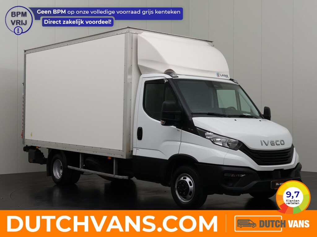 IVECO Daily 35C16 3.0L Bakwagen+Laadklep ( 2025 ) Fabrieksgarantie | Multimedia | Camera | Airco | Cruise | 3-Zits