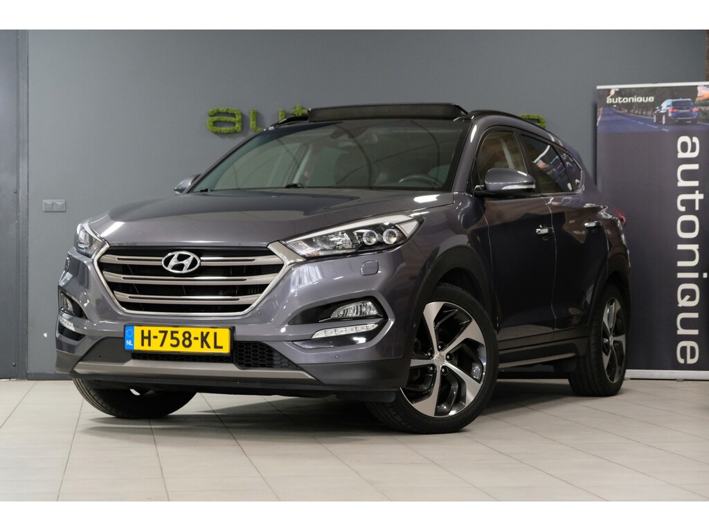 Hyundai Tucson 1.6 T-GDi Premium 4WD automaat Panodak/leder/fulloptions
