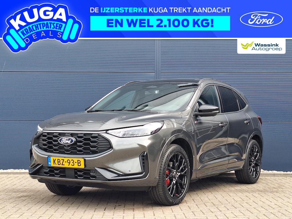 Ford Kuga 2.5 PHEV ST-Line X | Winter Pack | Black Pack | Panoramisch Schuif-kanteldak | Trekhaak 2100kg |