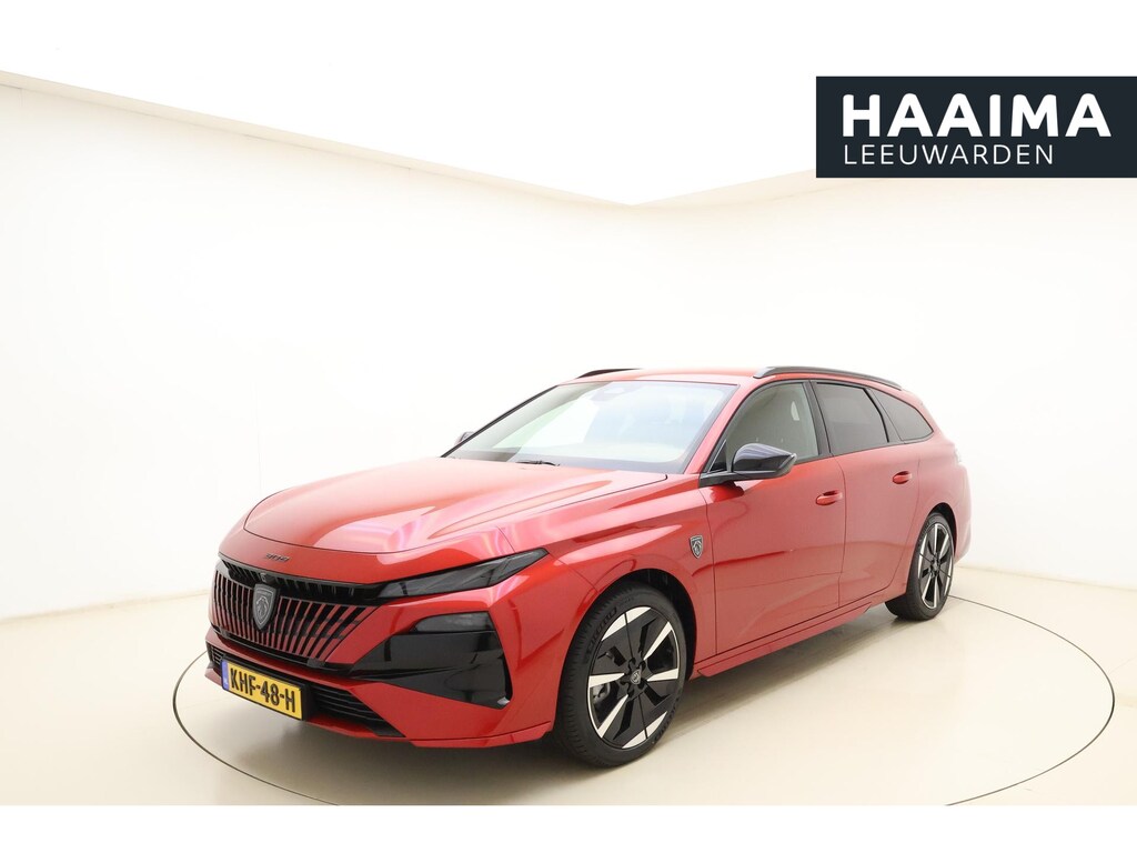 Peugeot e-308 SW GT 54 kWh | Sportinterieur | Parkeersensoren | Navigatie | Cruise control | 360 graden camera | Spraakbediening | Digitaal dashboard | Stoelverwarming | Climate control | Automatische achterklep
