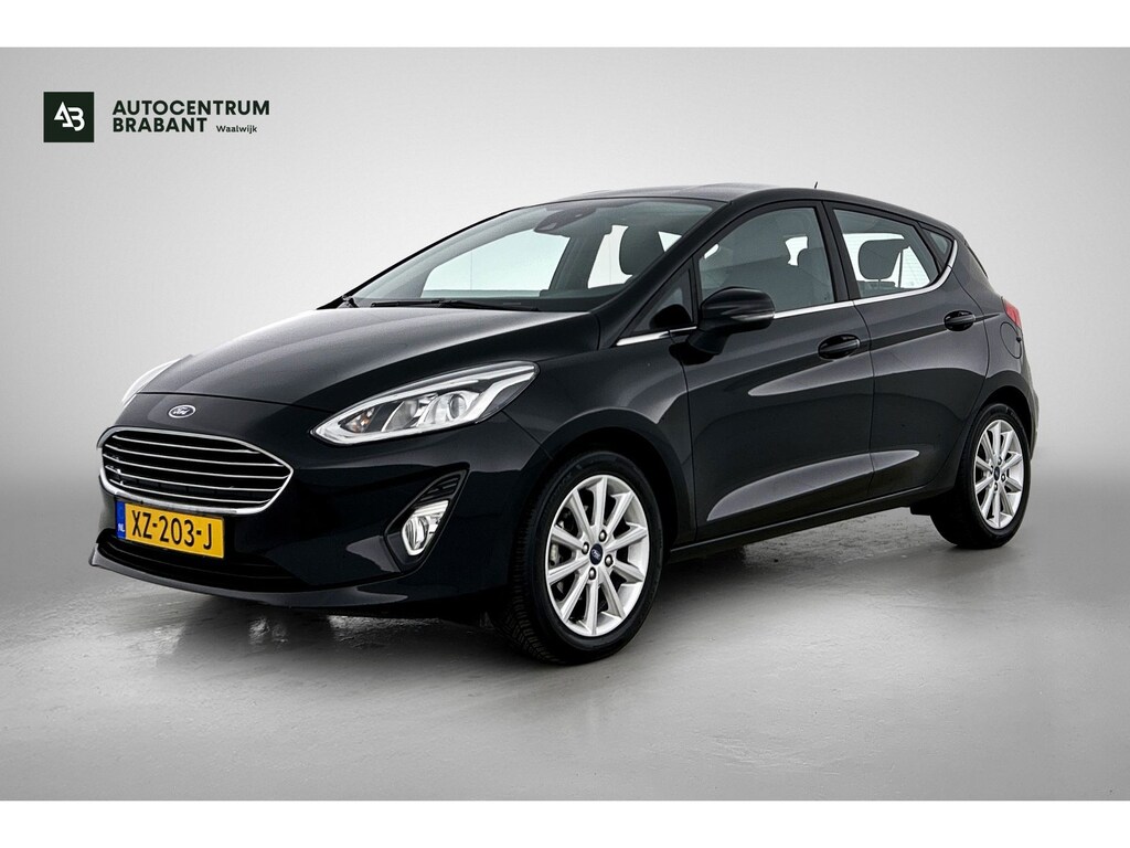 Ford Fiesta 1.0 EcoBoost Titanium (NAVIGATIE, CARPLAY, STUURBEDIENING, LM VELGEN., 1e EIGENAAR, DEALER ONDERHOUDEN)