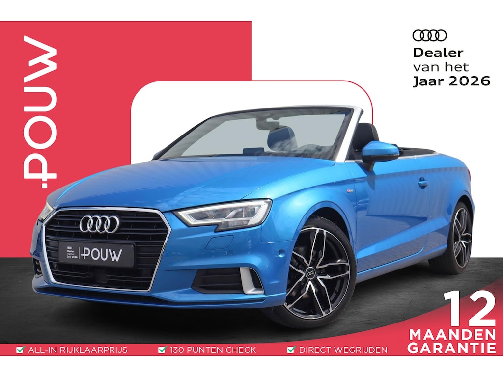 Audi A3 Cabriolet 35 TFSI 150pk S-tronic CoD Advance Sport | Massage | Nekverwarming | Adaptive Cruise | Camera | Sportstuur