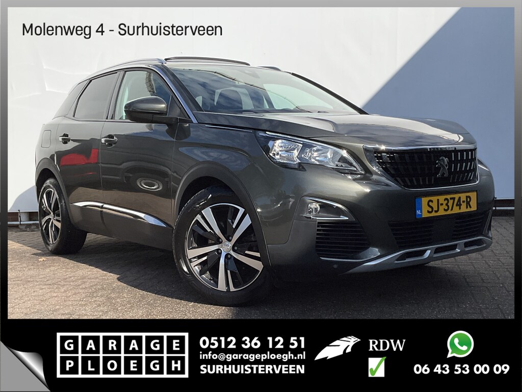 Peugeot 3008 1.2 131pk Allure Automaat Pano Leer Cam Nav Trekhaak