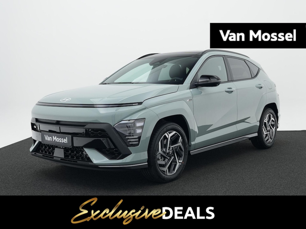 Hyundai Kona 1.6 GDI HEV N Line Sky | Airco | Cruise Control | Stoelkoeling & Stuurverwarming | N-Line In-Exterieur | 360º Camera |