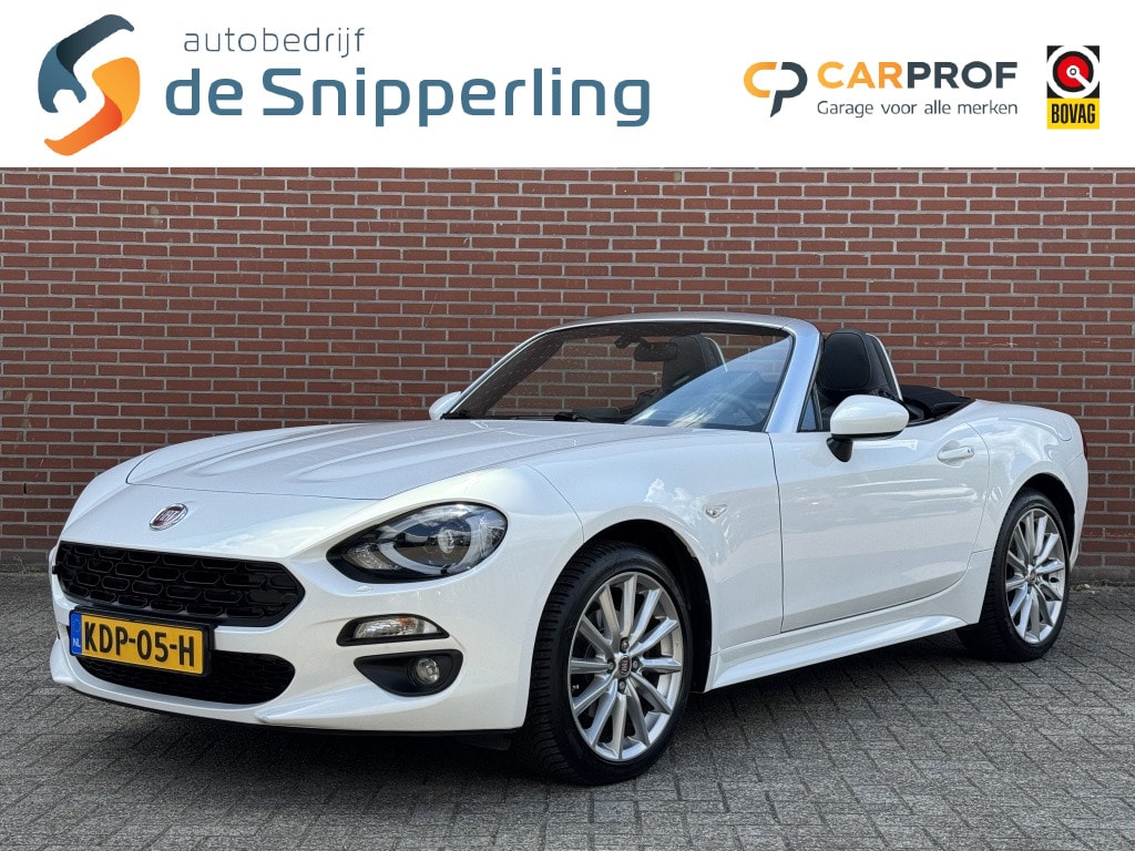 Fiat 124 Spider 1.4 M-Air T Lusso AUTOMAAT NAV CRUISE CAMERA STOELVERW LMV