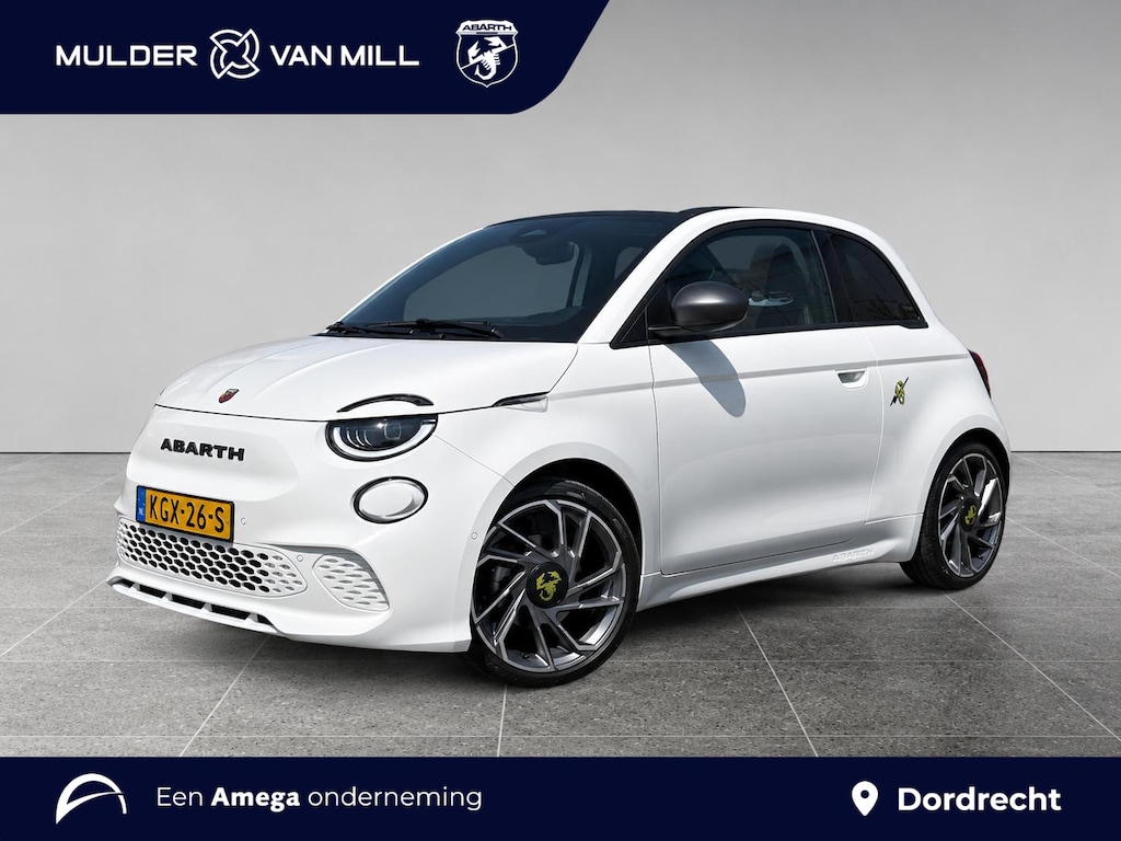Abarth 500e Turismo Cabrio EV 42kWh 155pk | APPLE CARPLAY / ANDROID AUTO | STOELVERW. | CAMERA | ALCANTARA |