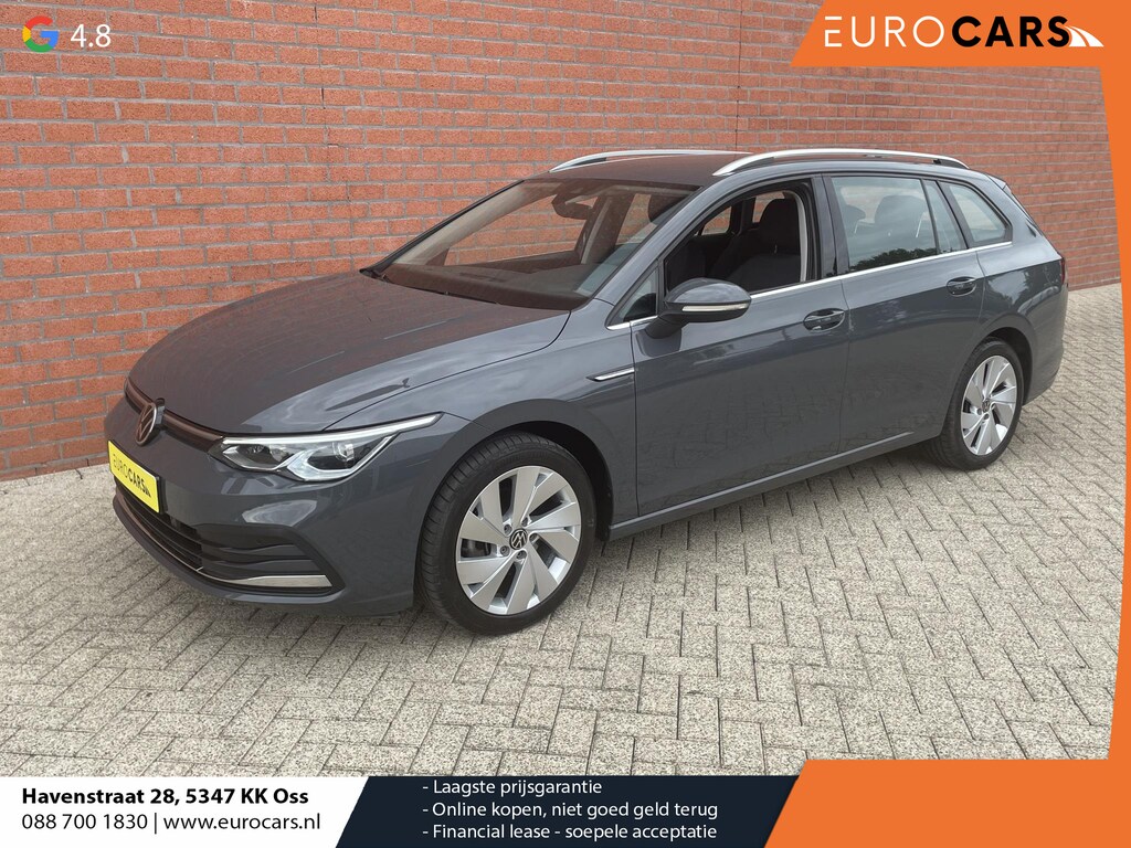 Volkswagen Golf Variant 1.5 eTSI 150pk DSG Style Navigatie Apple Carplay/Android Auto Parkeersensoren Adaptive Cruise Control Blind Spot Assist Stoel-en stuurverwarming Ledverlichting Climate Control