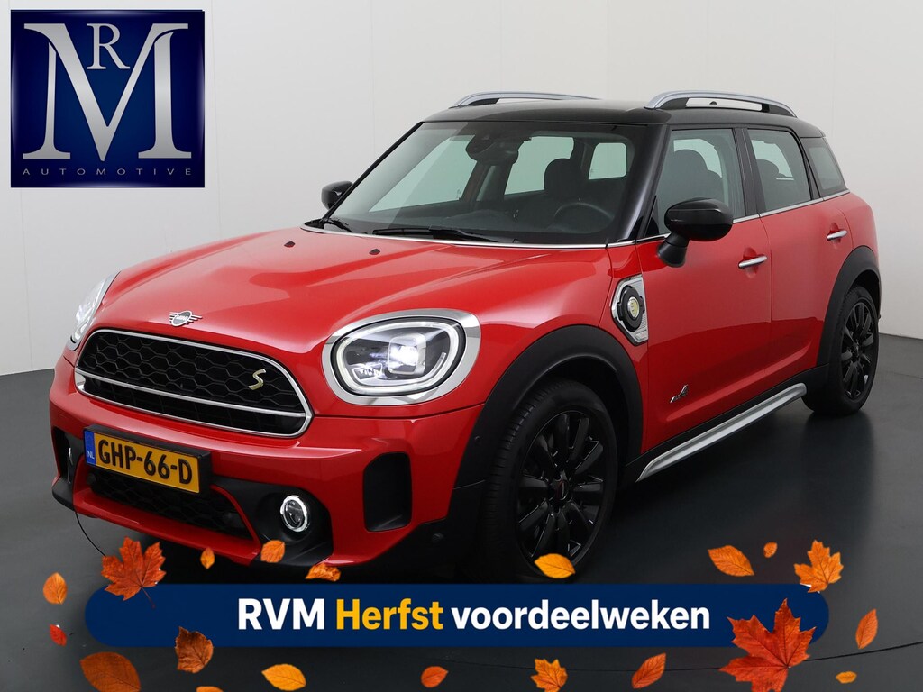 MINI Countryman 1.5 Cooper S E ALL4 VAN:26.900,- VOOR:23.330,- UW HERFSTVOORDEEL:3.570,- RIJKLAARPRIJS INC. 12 MND BOVAG GARANTIE | SPORTSTOELEN | AFN. TREKHAAK | 4X4 | STOELVERWARMING|