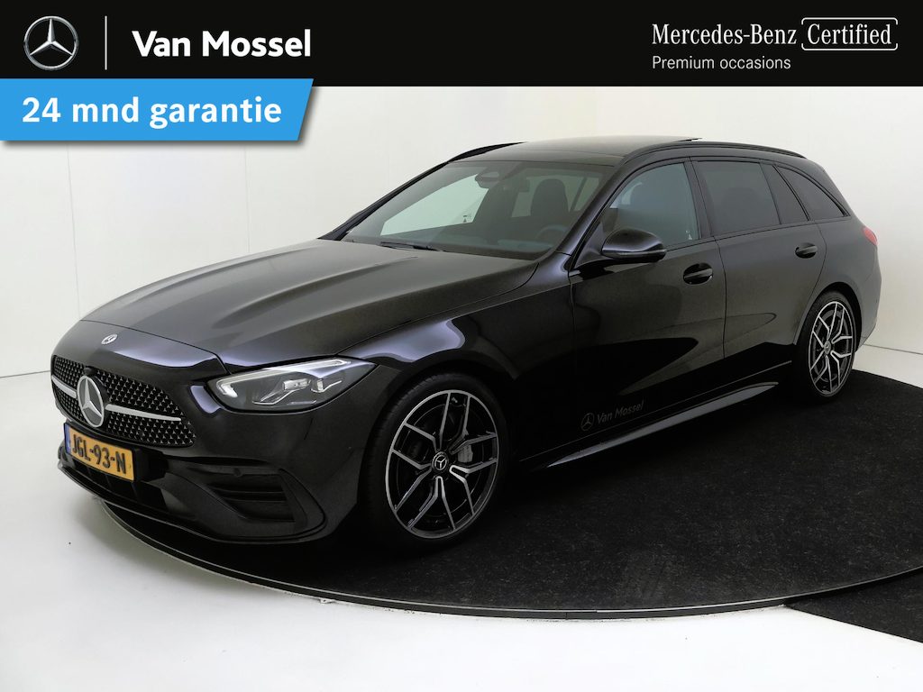 Mercedes-Benz C-klasse Estate 180 Business Solution AMG Panoramadak / Memory Seats / Artico leder / Parkeercamera / Winterpakket /