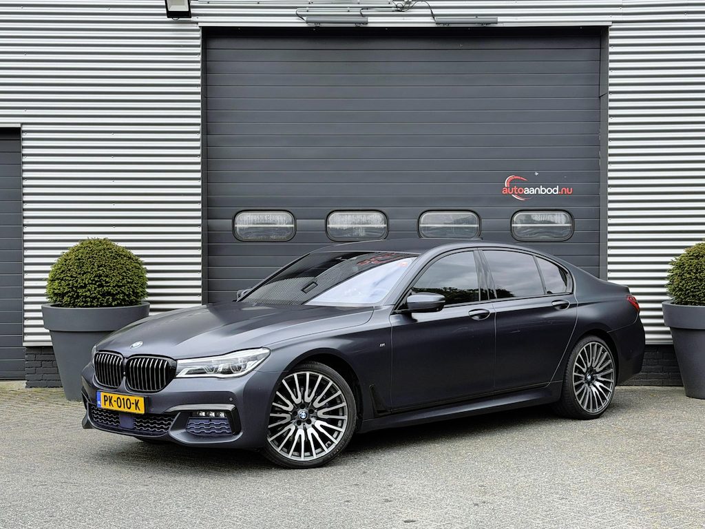 BMW 7-Serie 750d xDrive High Executive M-Sport | 360* Camera | Harmon Kardon | Head-Up Display | Elektrische Achterklep |