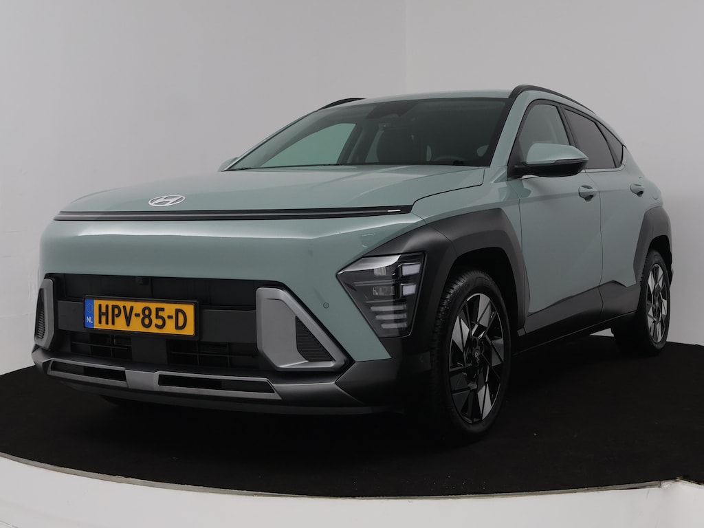 Hyundai Kona 1.6 GDI HEV Premium | Leder int. | Stoelverwarming & ventilatie | 360 Camera