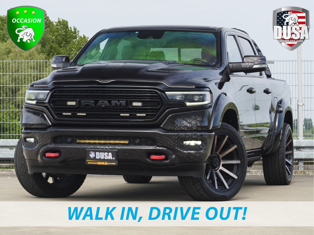 Dodge Ram 1500 Limited | 5.7 V8 | 4x4 Crew Cab | 5'7 | Guerrilla Exhaust | LED Pack | Flipcover | RAMBAR | Cobra Wrap