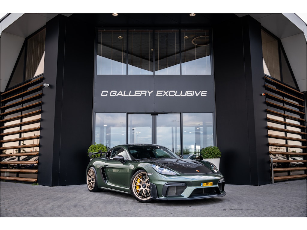 Porsche 718 GT4 RS - Origineel NL | Lift l Volledig XPEL | Weissach | Oakgreenmetallic | Keramisch | Carbon | Sport Chrono +
