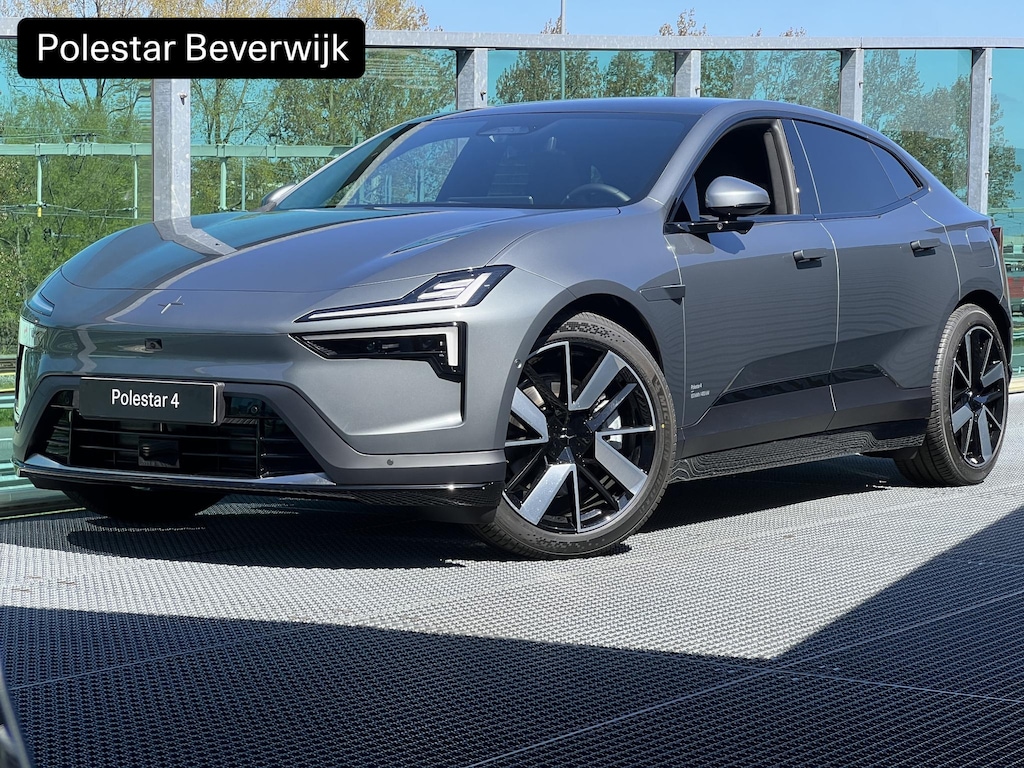 Polestar 4 Long Range Dual motor Prime 100 kWh / Pano. dak / Elek. verstelbare stoelen / Geventileerd + verwarmde stoelen / Stoelmassage / Head-up display / Harman Kardon /  360 camera /