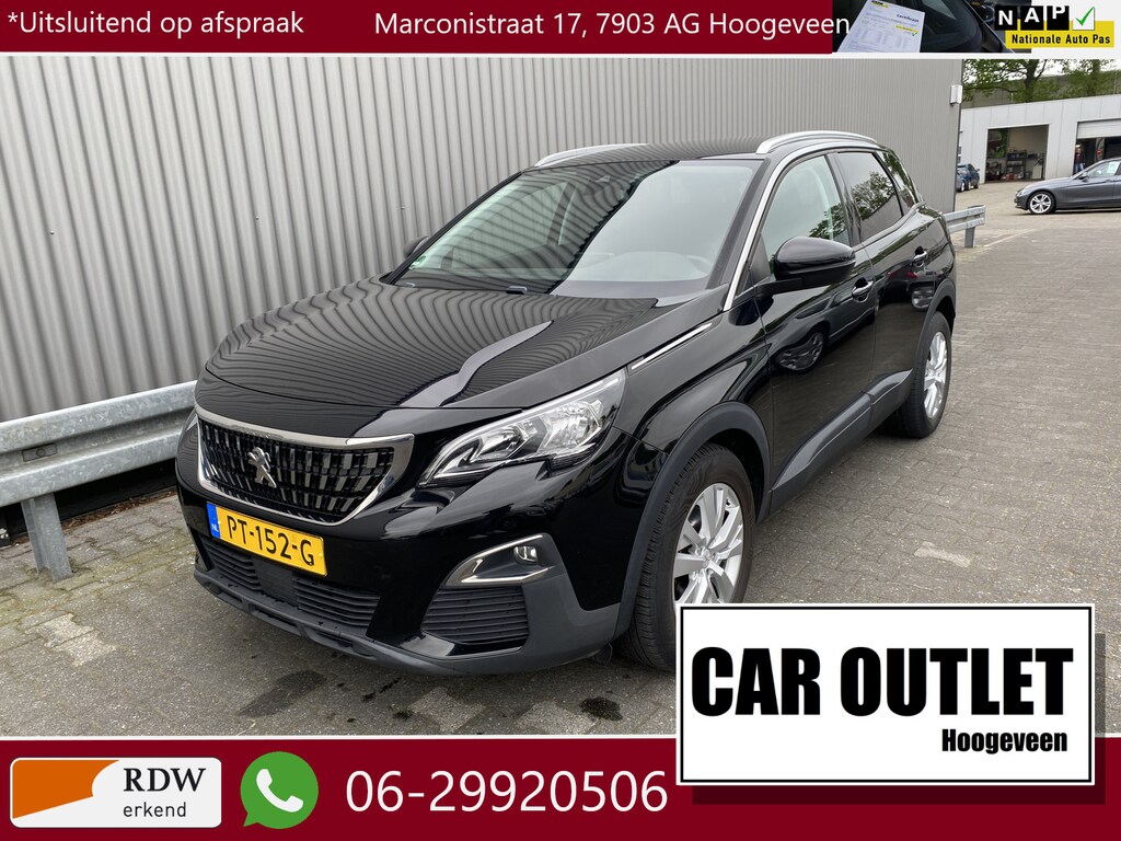 Peugeot 3008 1.2 PureTech Blue Lease Executive Clima, CarPlay, CC, Navi, PDC, LM, Trekh, – Inruil Mogelijk –