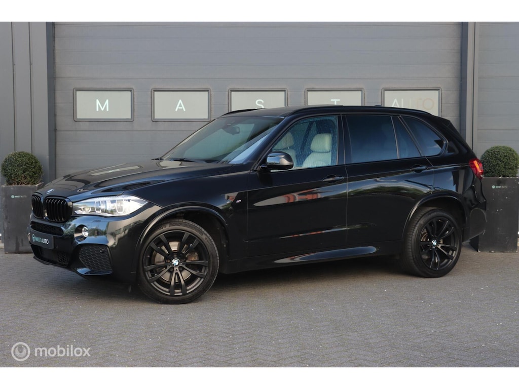 BMW X5 40d 7p|M-Sport|Pano|Hud|360|Trekhaak|Softclose|Keyless|