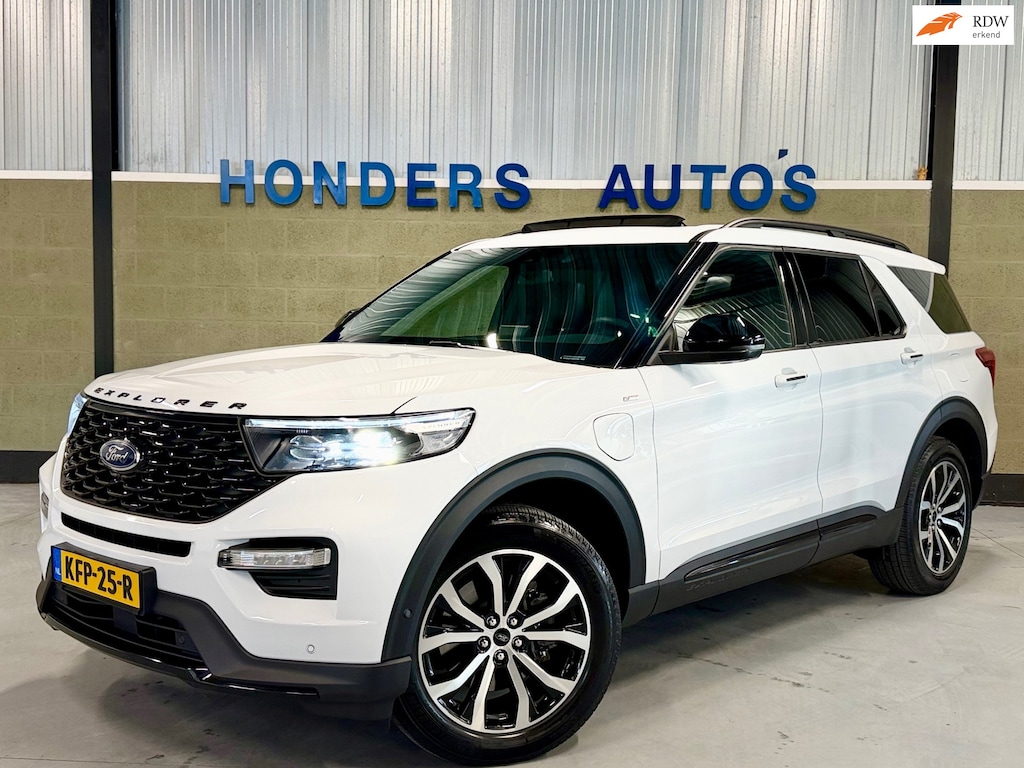 Ford Explorer 3.0 V6 ECOBOOST PHEV ST-Line TREKHAAK I PANO I 360 CAMERA I PANO I 2500 KG I 7 PERS I B&O I 457 PK I WINTER-PACK BTW